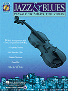 JAZZ AND BLUES VIOLIN Book with Online Audio cover